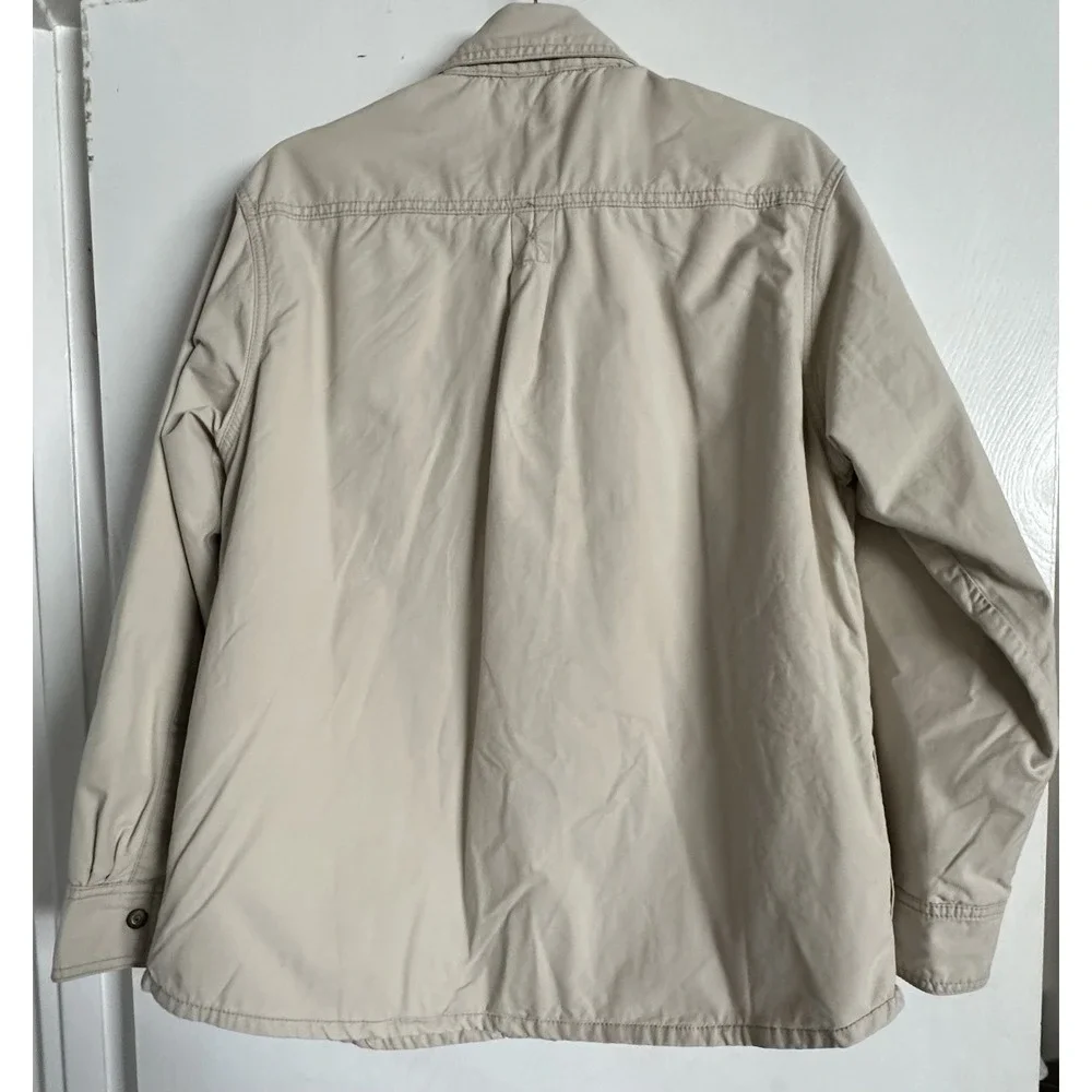 NFL Women's Beige Super Bowl LV11 Button-Down‎ Pockets Jacket Arizona Size Small
